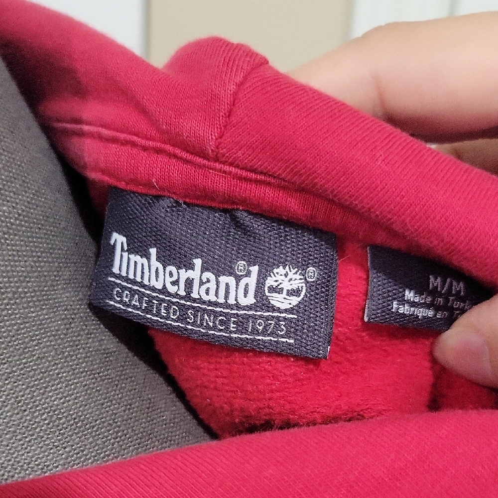 Mens Timberland Elevated Tree Logo Hoodie - Picture 8 of 9